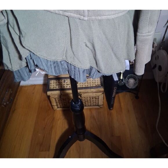 Free People Olive Green Women's Jacket Size 10 - Picture 9 of 14